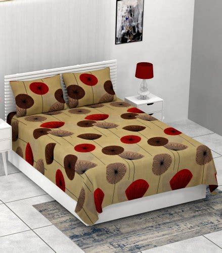 Multicolor Printed Glace Cotton Bed Sheet Type Double At Rs 290piece In Jaipur