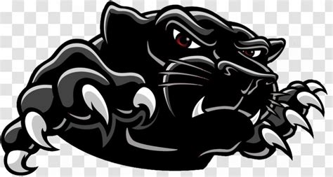 Black Panther Clip Art North Johnston High School Logo Transparent
