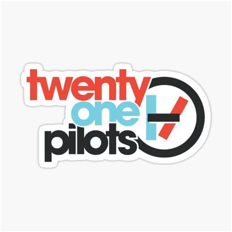 Twenty One Pilots Stickers Twenty One Pilots Twenty One Pilots
