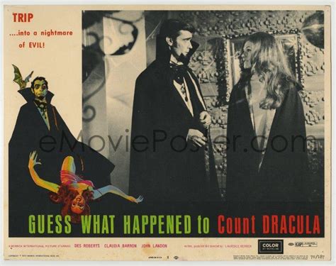 Guess What Happened To Count Dracula Lc 3 1970 Vampire Des Roberts