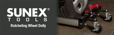 Sunex 7708 1500 Lb Hydraulic Wheel Dolly Body Hammers And Dollies
