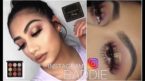 Easy Instagram Baddie Makeup Giveaway 2018 Youtube
