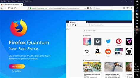 Mozilla S Firefox Web Browser Releases Mozilla Firefox Quantum Its Biggest Update In Years