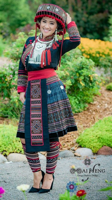 Hmong Outfit Hmong Clothes Hmong Fashion Tribe Fashion