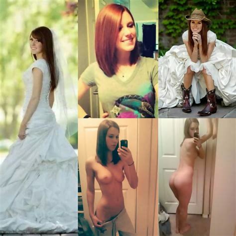 Real Amateur Newly Wed Wives Get Naughty In Their Wedding 66 Pics