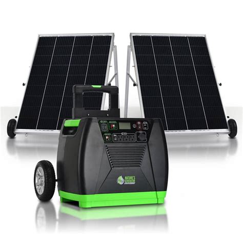 Natures Generator Elite 3600 Watt5760w Peak Push Button Start Solar