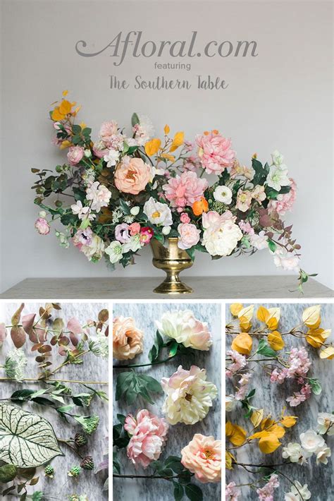 High quality real touch flower type : How To Make A Faux Flower Arrangement | Flower ...