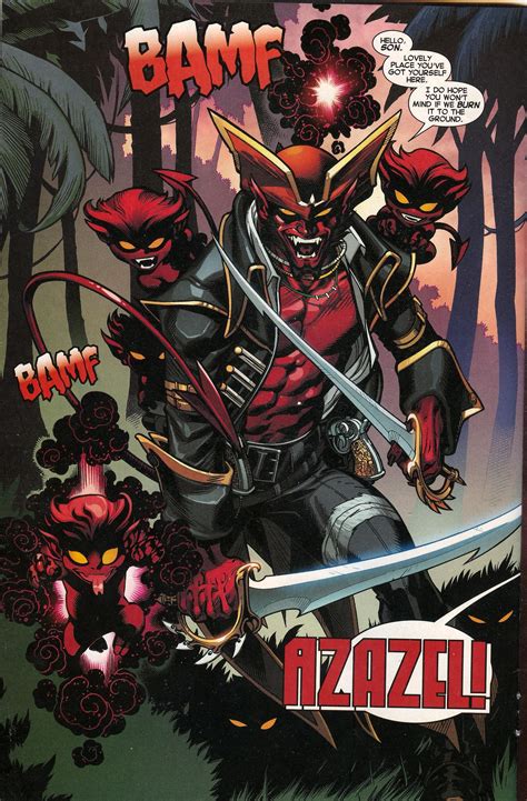 Azazel Nightcrawlers Daddy From Amazing X Men 1 2014 Comic Book