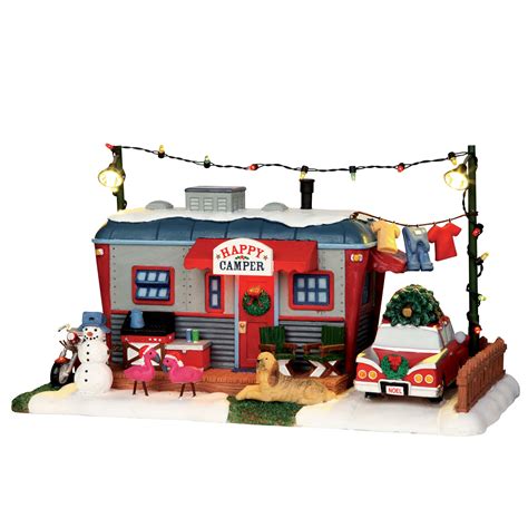 Lemax Village Collection Christmas Village Accessory Happy Camper B O 4 5v