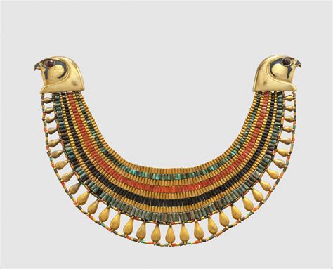 Egyptian Ancient Royalty Collar Teal Ubicaciondepersonascdmxgobmx