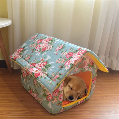 Suokom Portable Indoor Pet Bed Dog House Soft Warm And Comfortable Cat