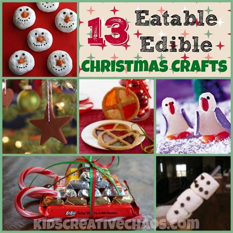 Fun Easy Eatable Edible Christmas Art And Craft Activities For