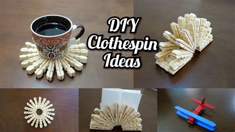 Clothespin 3 Diy Ideas With Clothespin Incredible Home Made Ideas