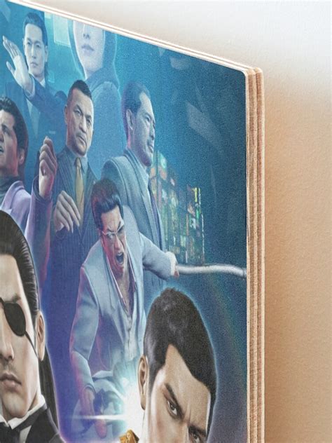 Yakuza 0 Poster Mounted Print By Assassinhedgie Redbubble