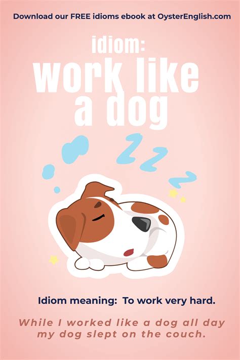 Idiom Work Like A Dog Meaning And Examples