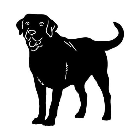 Labrador Retriever Silhouette At Getdrawings Free Download