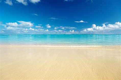 Tropical Beach Ocean Paradise Sand Summer Photos Cantik