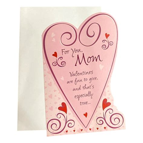 Valentines Day Greeting Card For Mom For You Mom Valentines Are Fun To Give And Thats