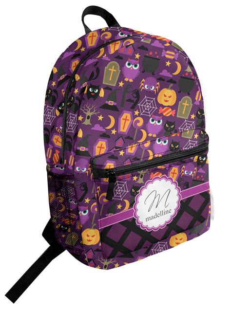 Custom Halloween Student Backpack Personalized Youcustomizeit