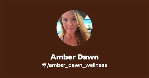 Amber Dawn Instagram Facebook Linktree