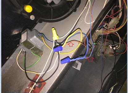 Check for stripped and pinched wires in your system, but do not to touch them. Honeywell Wi-Fi Thermostat Installation (Goodman Furnace) - C Wire Help - DoItYourself.com ...