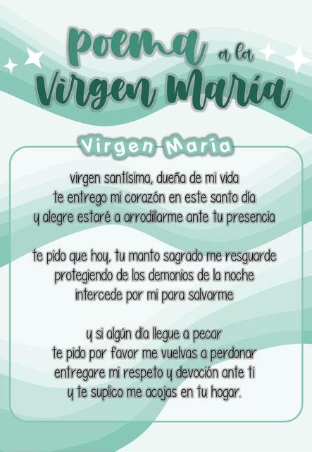 Poema A La Virgen Maria Udocz