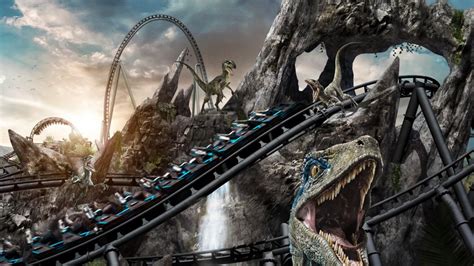 Universal Orlando Revealed The New Jurassic World Velocicoaster In