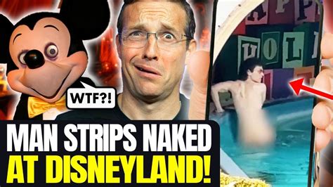 Disney Arrests Guy For Stripping Swimming Naked On Its A Small World