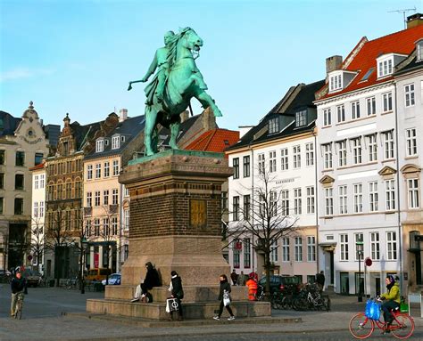 Copenhague Danemark Statue Dabsalon à Cheval Vilhelm B Flickr