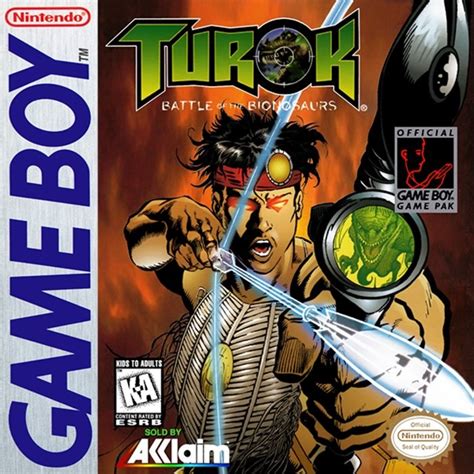 Turok Battle Of The Bionosaurs Boxarts For Nintendo Game Boy The