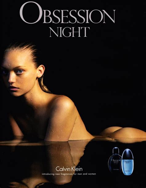 Calvin Klein Obsession Night Fragrance Campaign The Fashionisto Calvin Klein Obsession Night