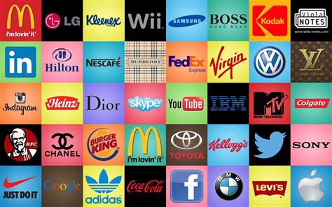 Popular Brand Collage Wallpapers Wallpaper Cave