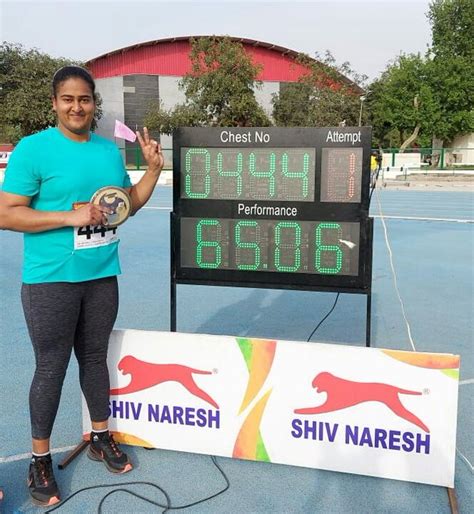 Kaur did not start in the event on tuesday, though her name was there initially. Punjab-based Kamalpreet Kaur qualifies for Tokyo Olympics, breaks record