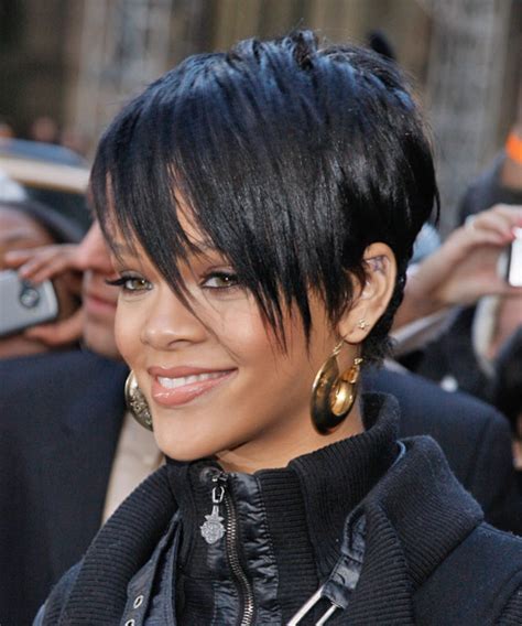 Rihanna Bob Hairstyles Front And Back View