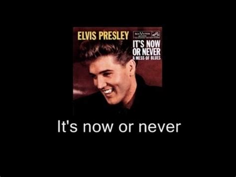 Check spelling or type a new query. It's now or never • Original • Elvis Presley • 1960 - YouTube