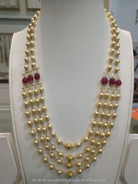 Grams Gold Pearl Haram South India Jewels