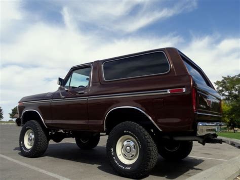 Rare 1978 Ford Bronco Ranger Xlt 4x4 Fully Restored Showroom 89k