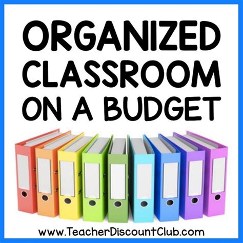 Organized Classroom On A Budget Classroom Organization Teacher