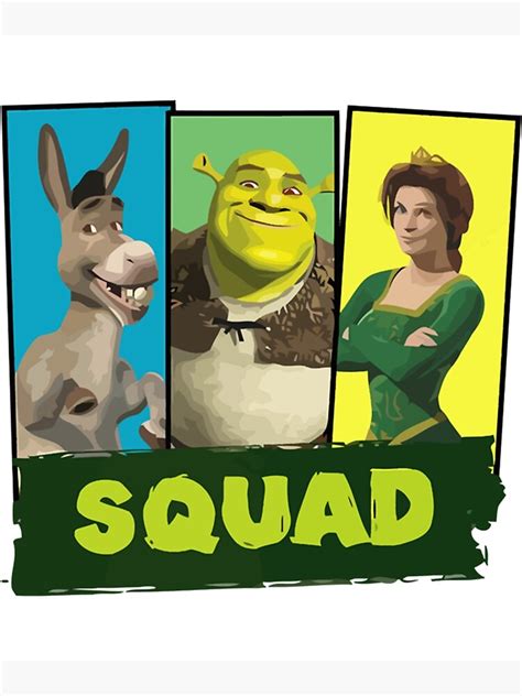 Poster Sexy Shrek Shrek Meme Visage Shrek Wazowski Par RamelWoodsArt Redbubble