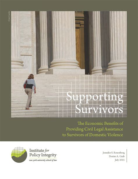 Supporting Survivors - Institute for Policy Integrity