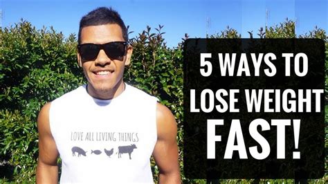 How To Lose Weight In A Healthy Way Fast 5 Simple Steps