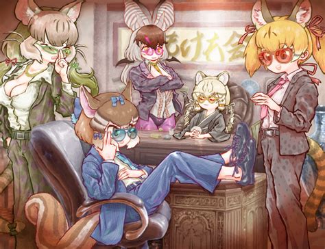 Safebooru 5girls Animal Costume Animal Ear Fluff Animal Ears Bara