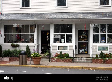 Small Shops In Downtown New Hope Pa Usa Stock Photo Alamy