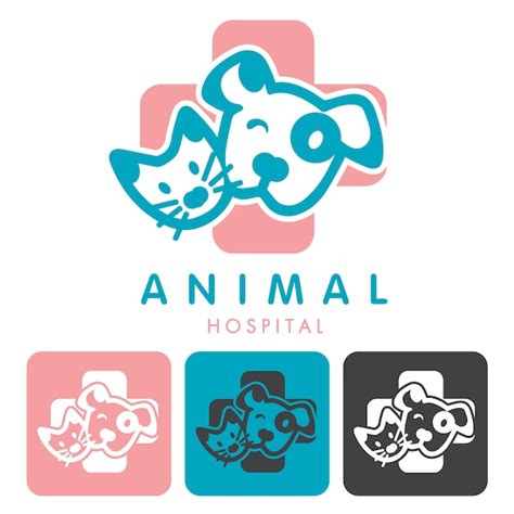 Premium Vector Animal Hospital Logo