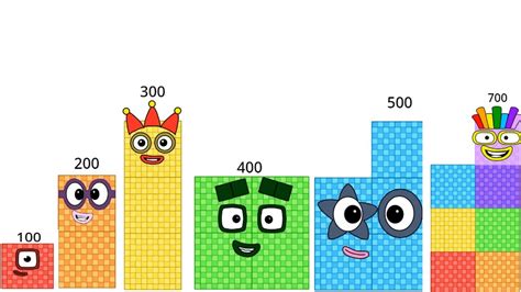 Numberblocks Counting By Thousands Remix Youtube