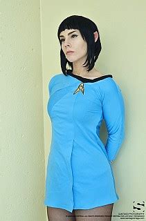 Cosplay Com Spock From Star Trek The Original Series By Hourqueen