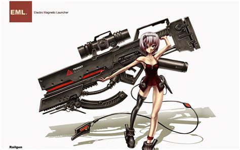 Wallpaper Anime Girls Weapon Machine Gun Firearm 1280x800