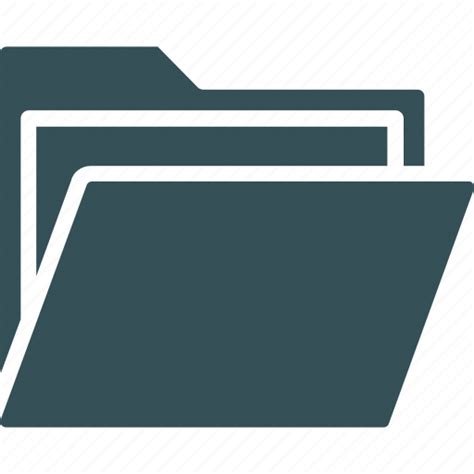 Archive Files Folder Open Folder Storage Icon Download On Iconfinder