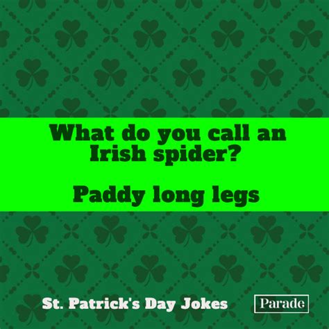 Funny St Patrick S Day Jokes Parade