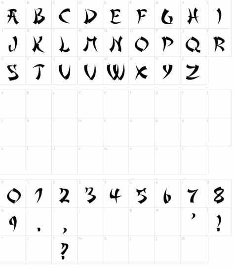 Mixed script text needs to align baselines correctly. Asian Delight Font Download